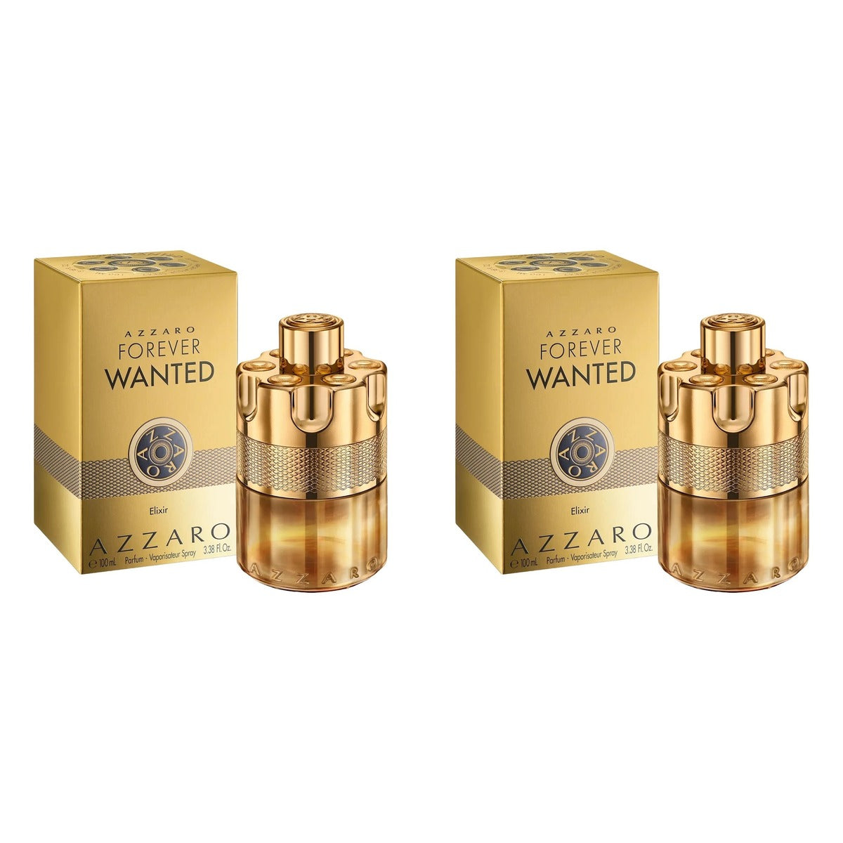 Azzaro Forever Wanted Elixir EDP 100ml - Duo - 2 Bottles (10% OFF)
