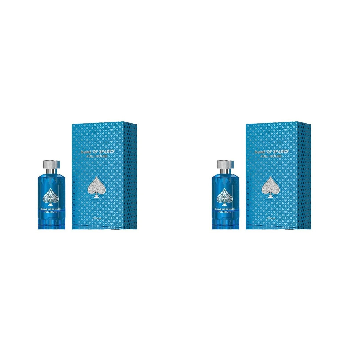 Game Of Spades Full House by Jo Milano Paris Parfum 100ml - Duo - 2 Bottles (10% OFF)