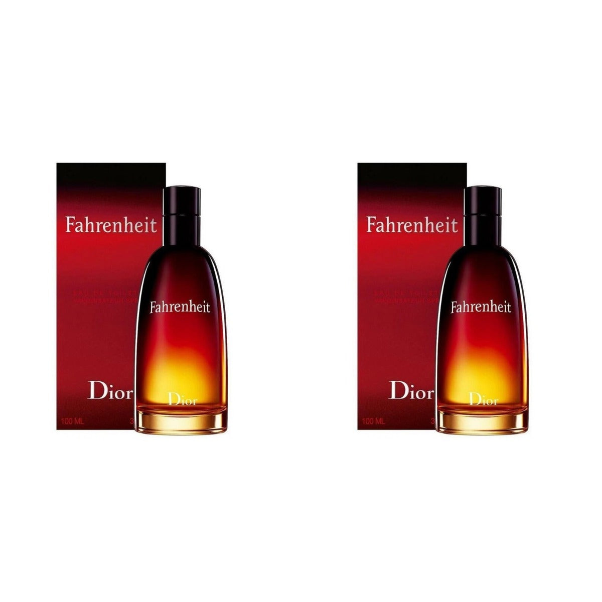 Dior Fahrenheit EDT 100ml - Duo - 2 Bottles (10% OFF)