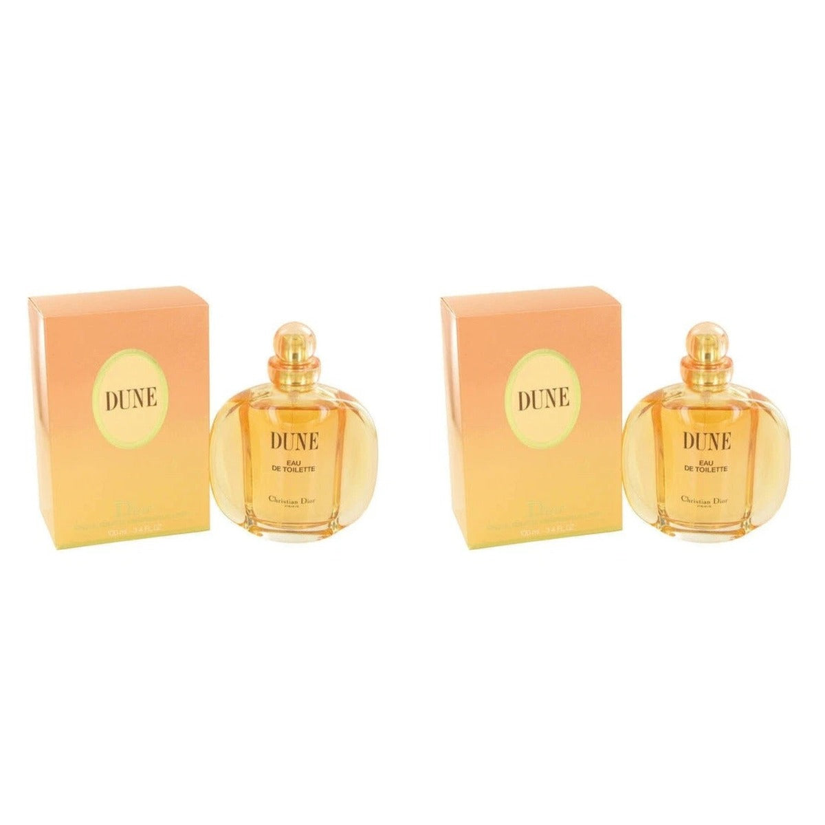 Dune by Christian Dior EDT 3.4oz - Duo - 2 Bottles (10% OFF)