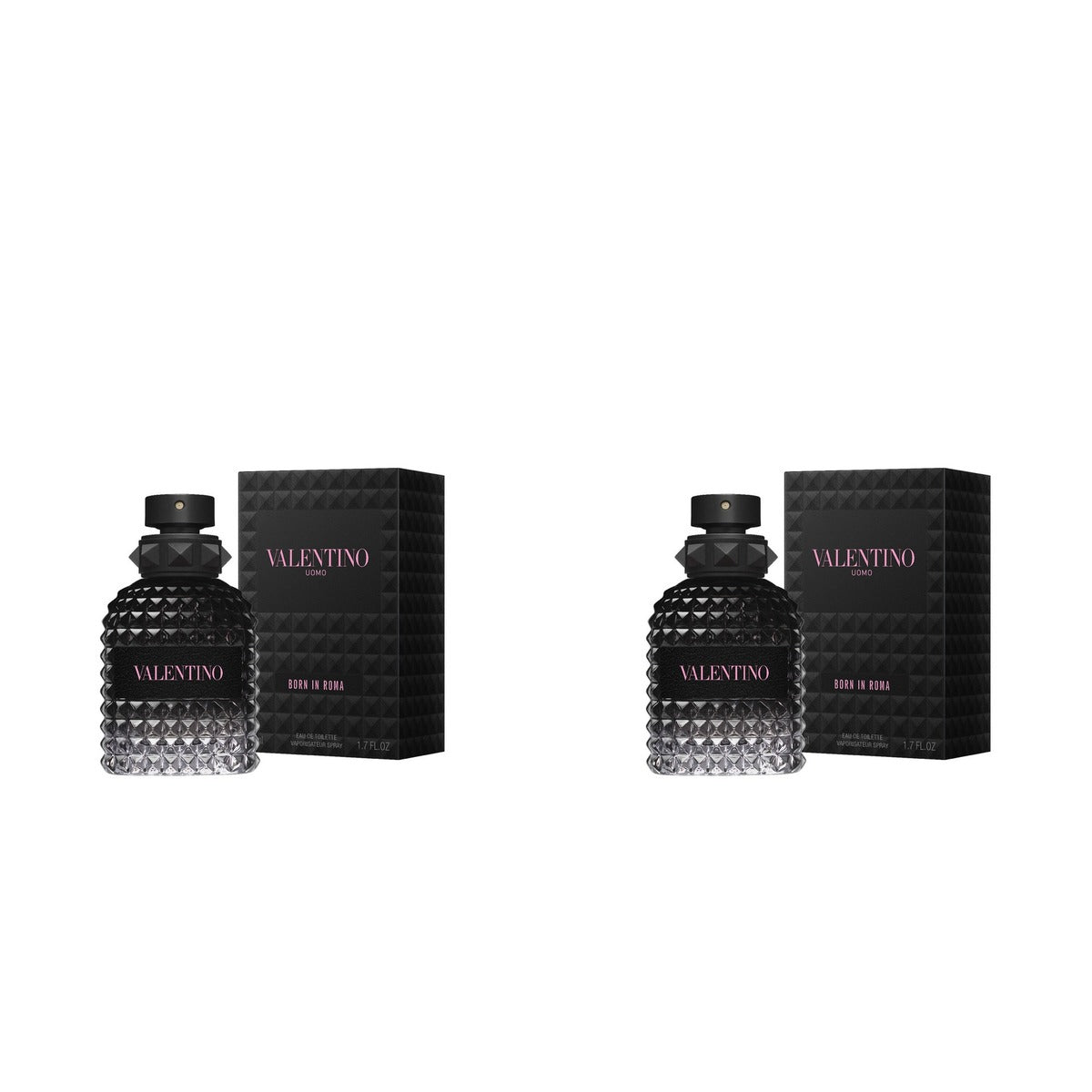 Valentino Uomo Born In Roma Intense EDP 3.4oz - Duo - 2 Bottles (10% OFF)