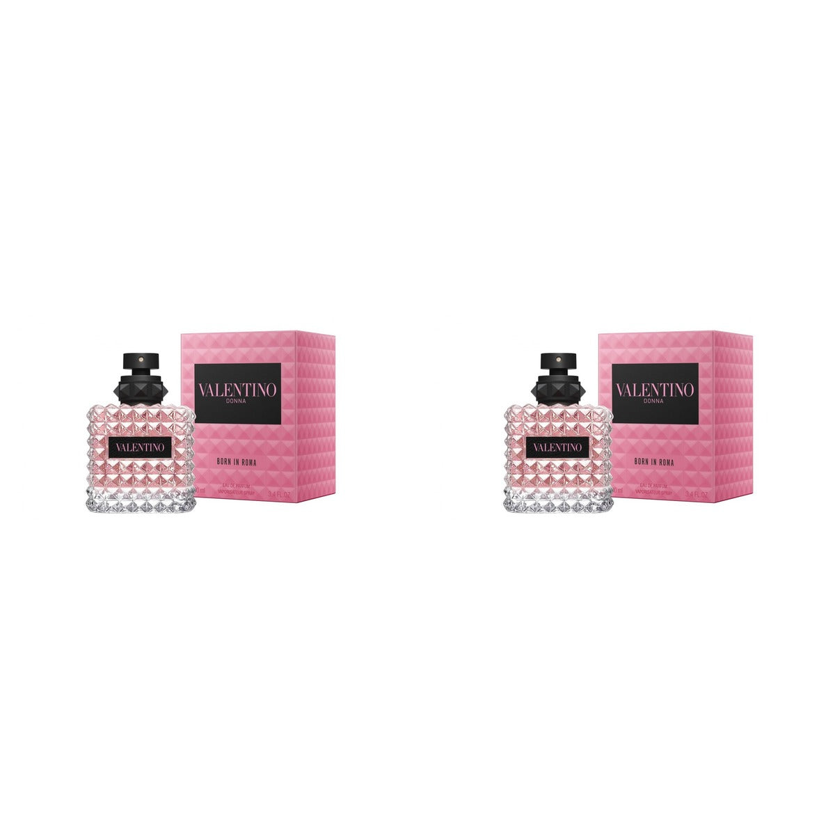 VALENTINO DONNA BORN IN ROMA PINK PP . EDP 100ml - Duo - 2 Bottles (10% OFF)