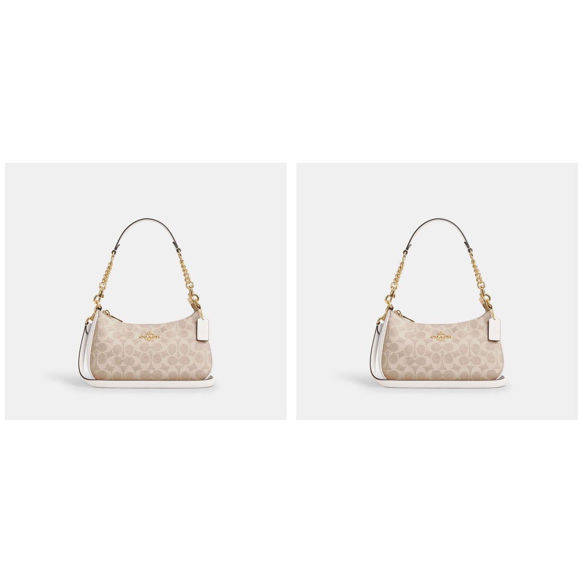 Coach Teri Shoulder Bag Signature Canvas - Duo - 2 Pieces (10% OFF)