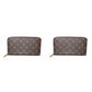 Louis Vuitton Long Zippy Monogram Wallet Organizer - Duo - 2 Pieces (10% OFF)