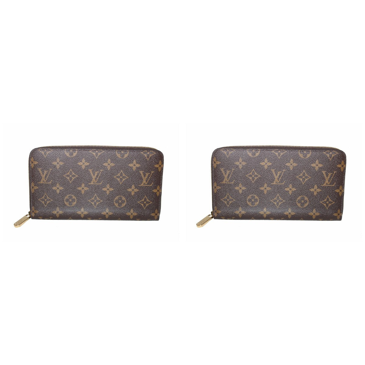 Louis Vuitton Long Zippy Monogram Wallet Organizer - Duo - 2 Pieces (10% OFF)