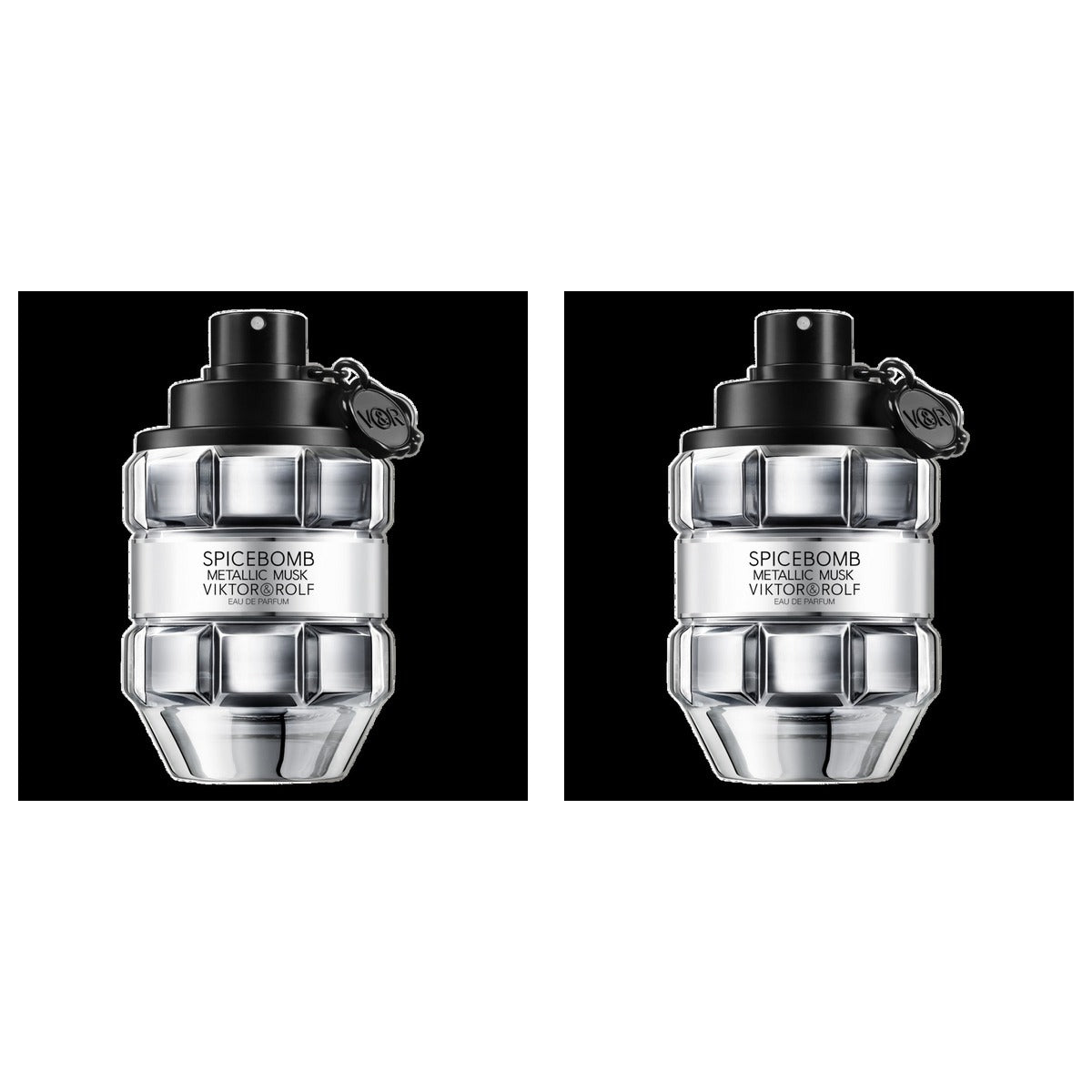 Viktor&Rolf Spicebomb Metallic Musk EDP 100ml - Duo - 2 Bottles (10% OFF)