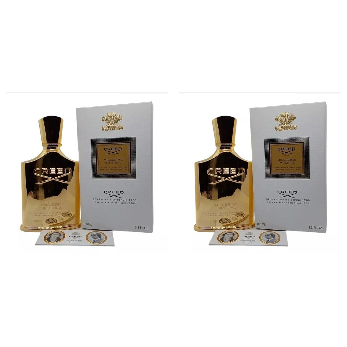 Creed Millesime Imperial NEW EDP 100ml - Duo - 2 Bottles (10% OFF)