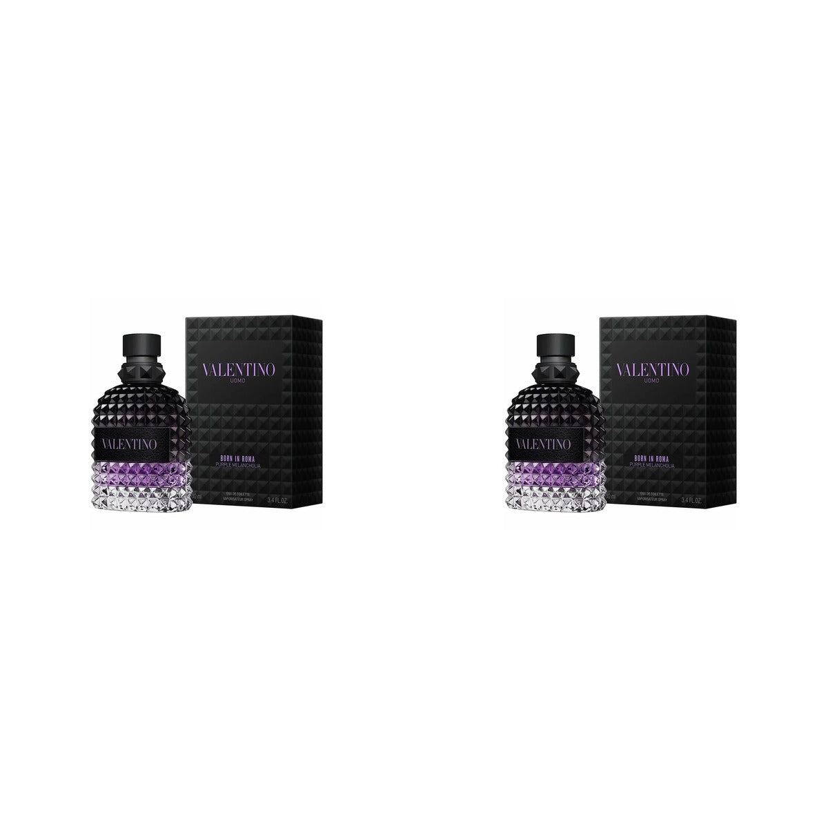 Valentino Born In Roma Purple Melancholia EDP 3.4oz - Duo - 2 Bottles (10% OFF)