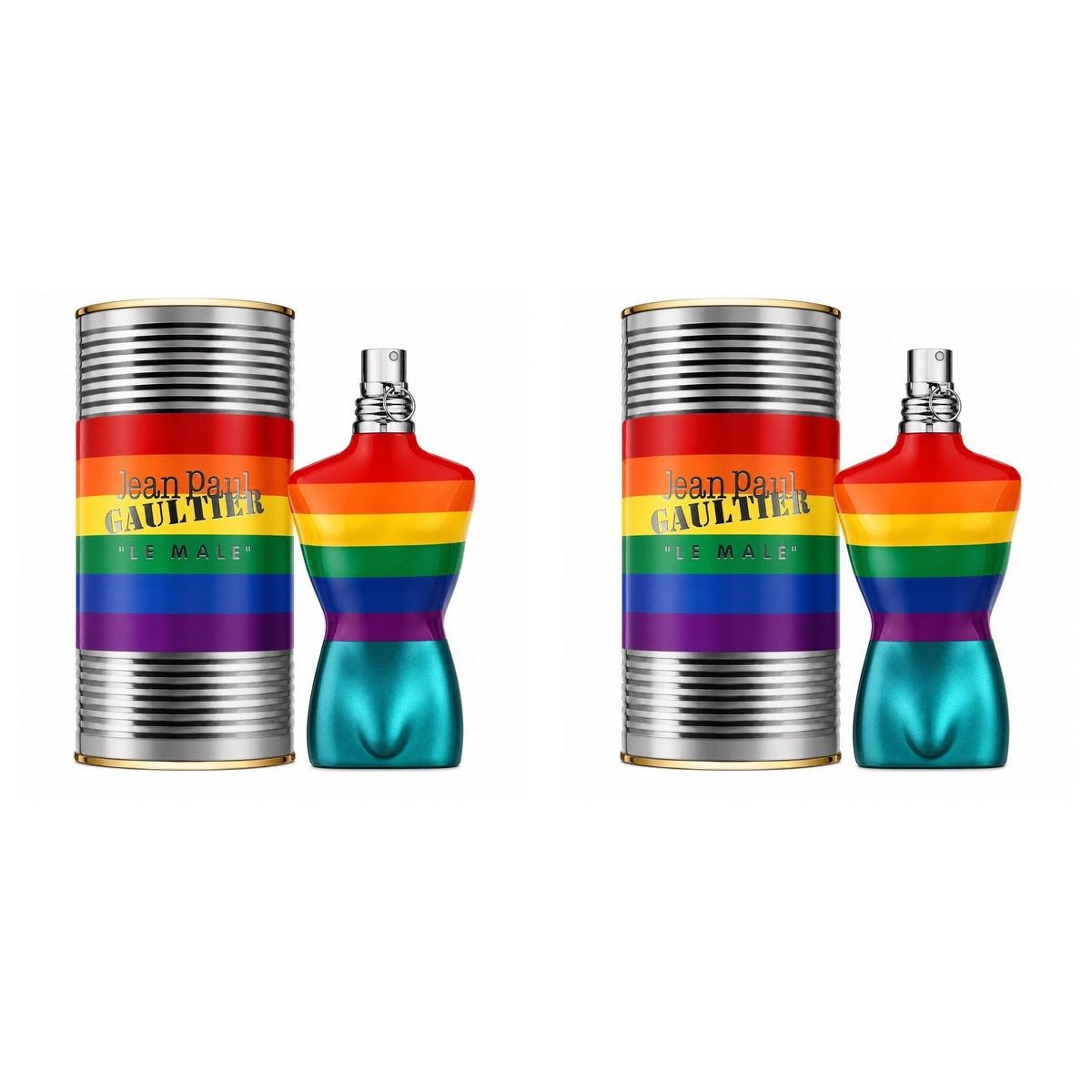 Le Male Pride by Jean Paul Gaultier EDT 4.2oz - Duo - 2 Bottles (10% OFF)