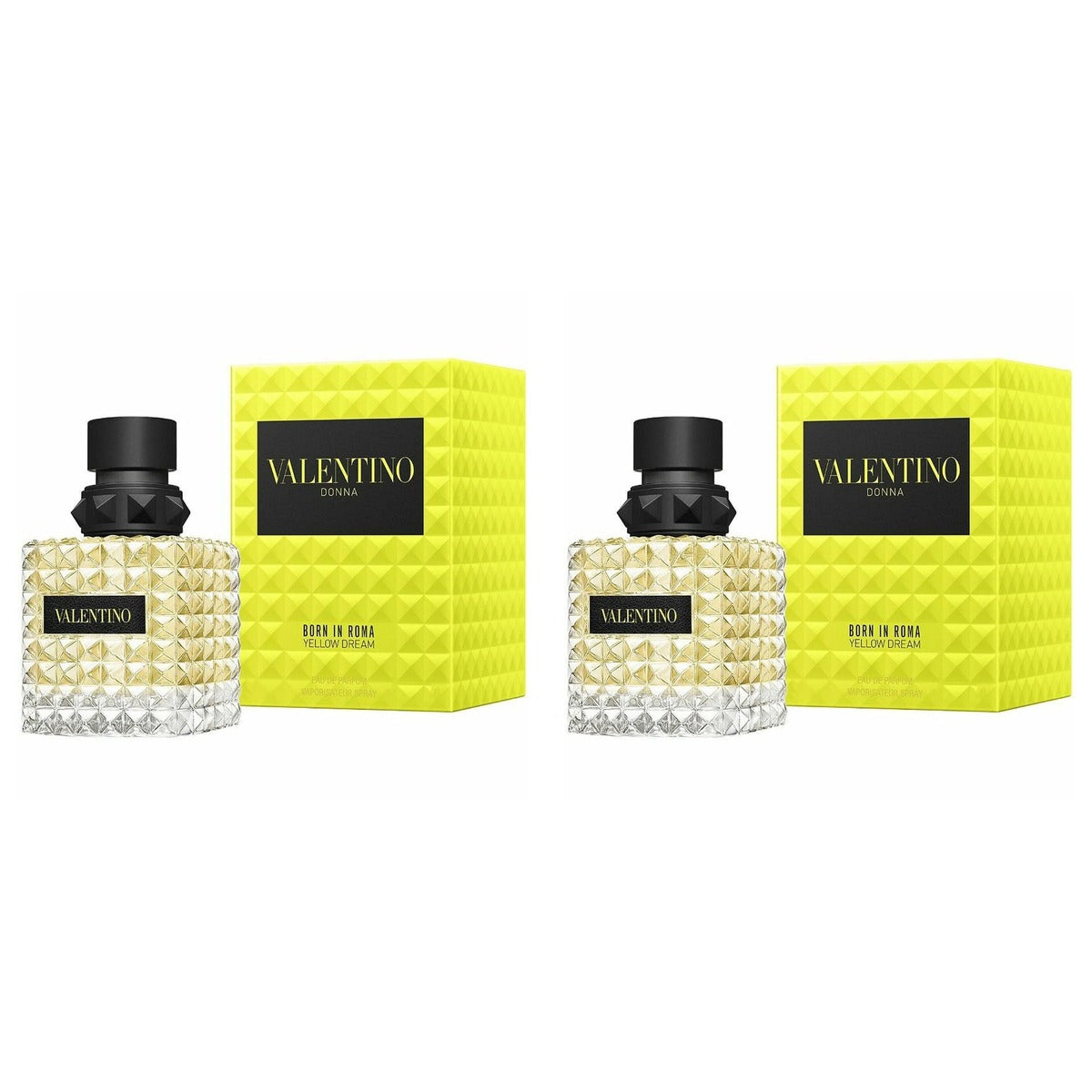 Donna Born In Roma Yellow Dream by Valentino EDP 3.4oz - Duo - 2 Bottles (10% OFF)