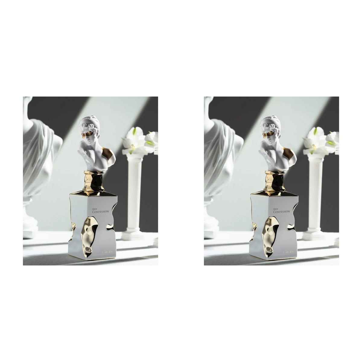 Lattafa Her Confession by Lattafa Perfumes EDP 3.4oz - Duo - 2 Bottles (10% OFF)