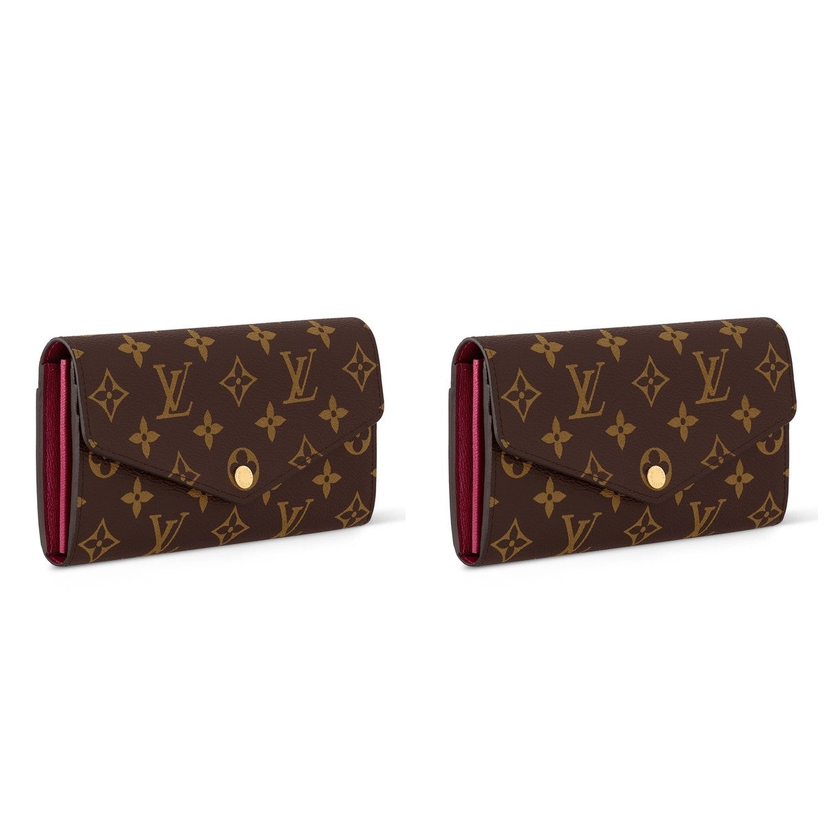 Louis Vuitton Portefeuille Sarah Monogram Wallet - Duo - 2 Pieces (10% OFF)