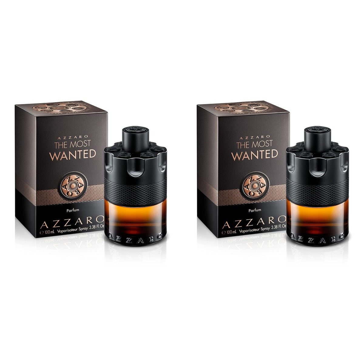 Azzaro The Most Wanted . . PARFUM EDP 100ml - Duo - 2 Bottles (10% OFF)