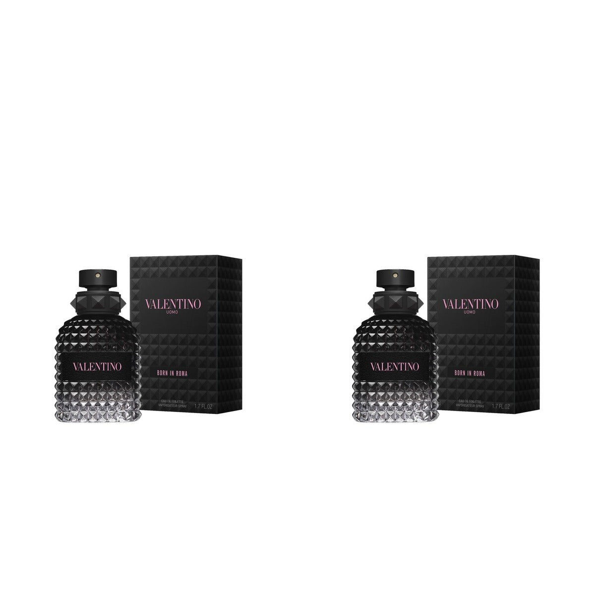 Valentino Uomo Born In Roma Intense EDP 3.4oz - Duo - 2 Bottles (10% OFF)