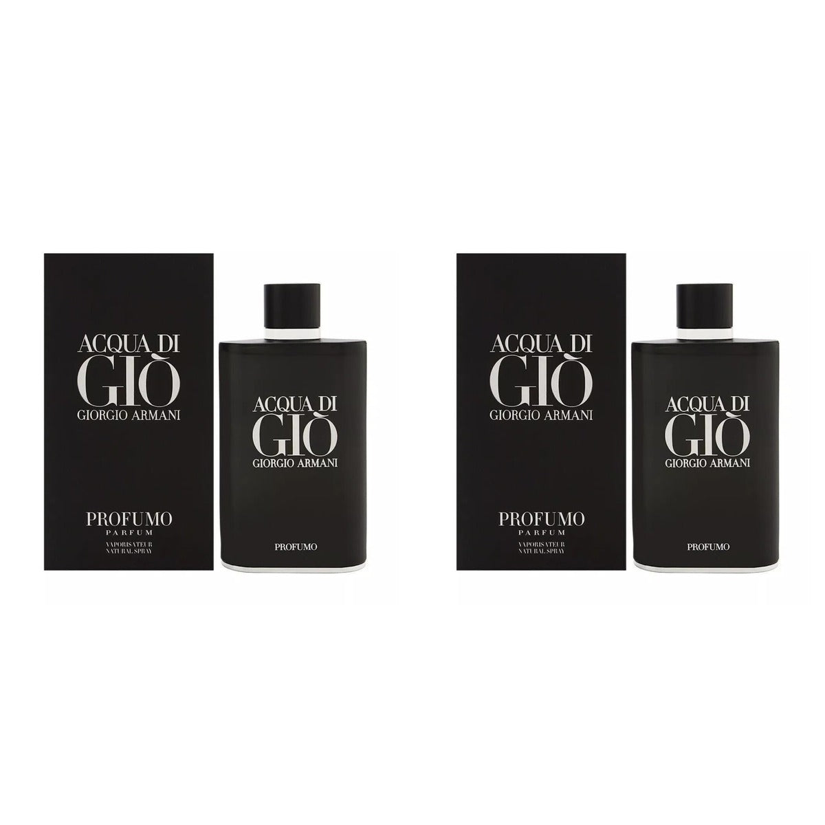 Acqua Di Gio Profumo by Giorgio Armani Cologne 4.2oz - Duo - 2 Bottles (10% OFF)