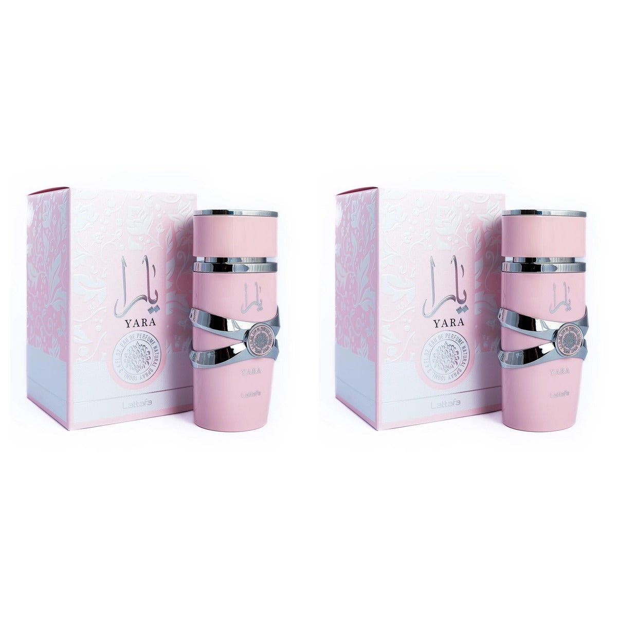 Yara by Lattafa Perfumes EDP 100ml - Duo - 2 Bottles (10% OFF)
