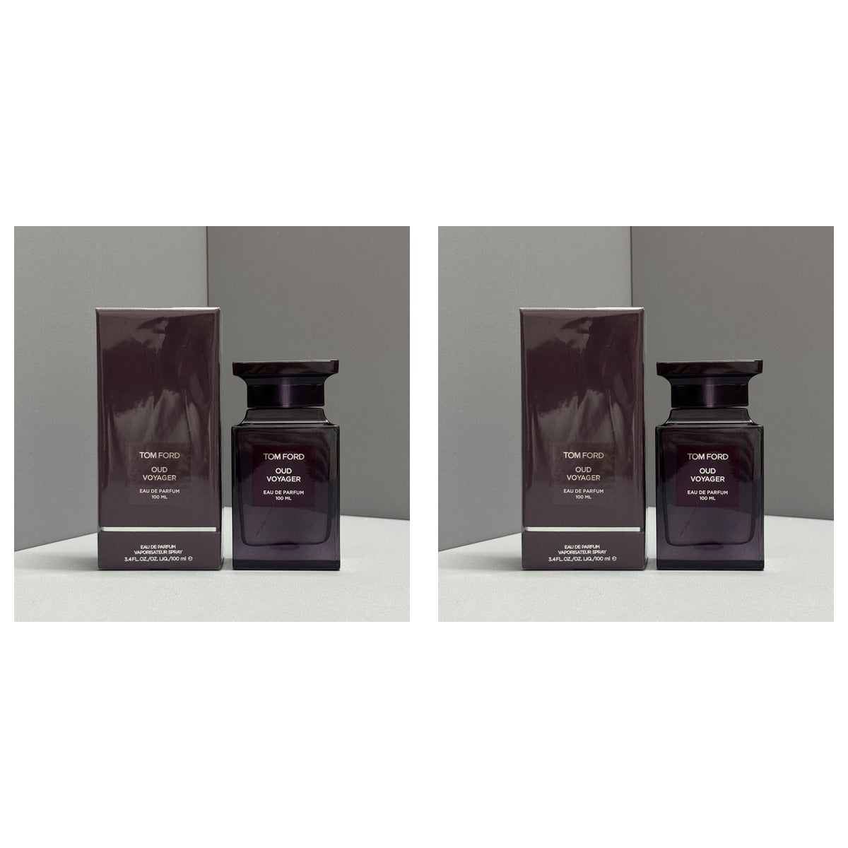 Tom Ford Oud Voyager EDP Fragrances 3.4oz - Duo - 2 Bottles (10% OFF)