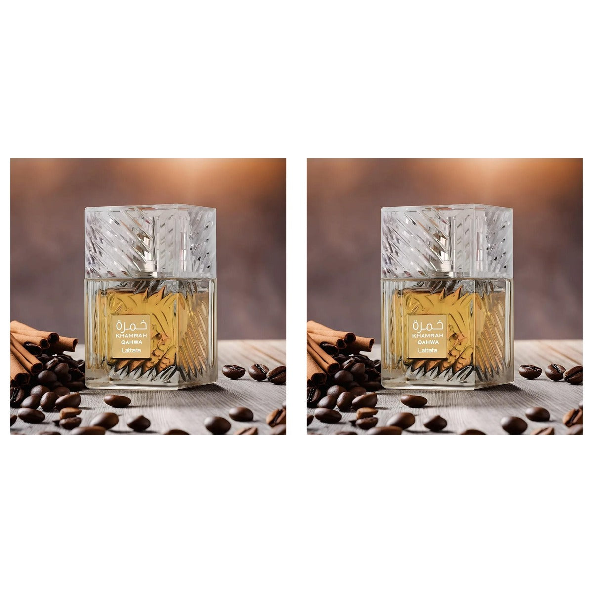 Lattafa Khamrah QAHWA EDP 3.4oz - Duo - 2 Bottles (10% OFF)