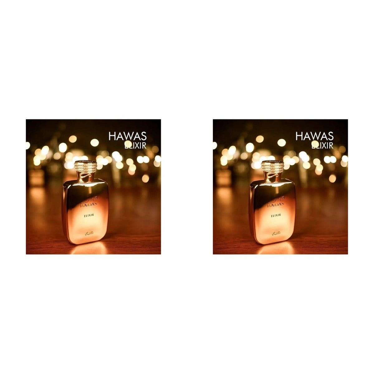 Rasasi Hawas Elixir EDP Intense Fragrance New 100ml - Duo - 2 Bottles (10% OFF)