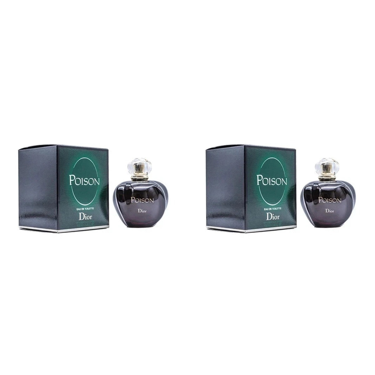 Poison by Christian Dior EDT 3.4oz - Duo - 2 Bottles (10% OFF)