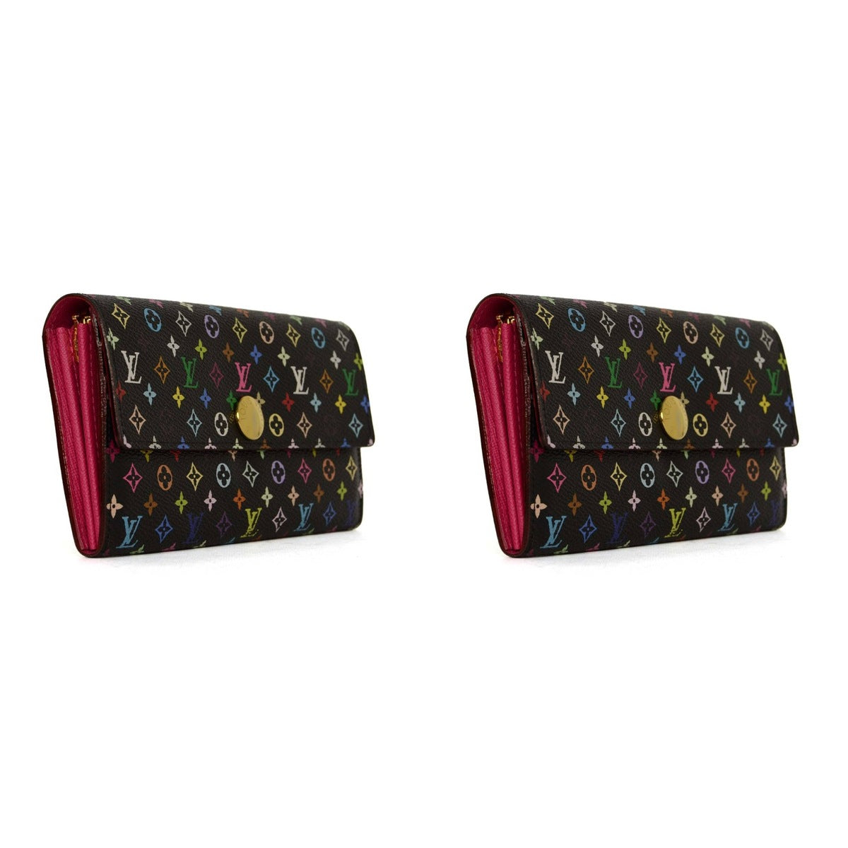 Louis Vuitton Portefeuille Sarah Monogram Multicol - Duo - 2 Pieces (10% OFF)
