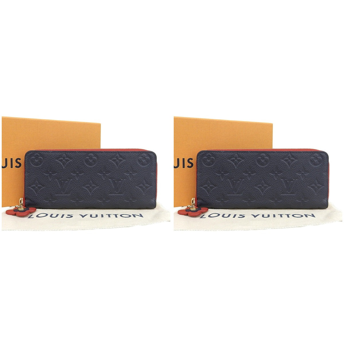 Louis Vuitton Portefeuille Clemence Monogram Empre - Duo - 2 Pieces (10% OFF)