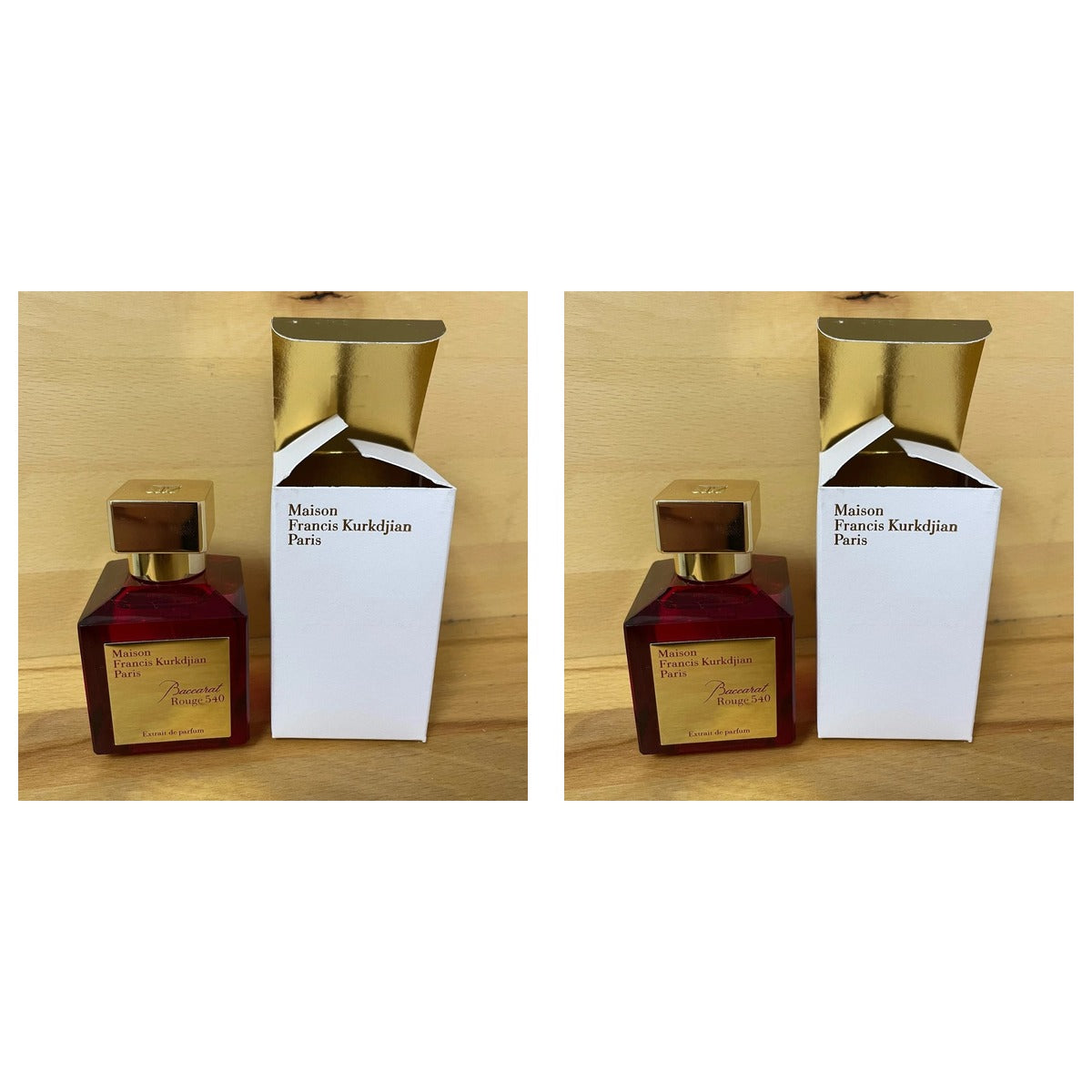 Maison Francis Kurkdijan Paris Baccarat Rough 540 EDP 2.4oz - Duo - 2 Bottles (10% OFF)