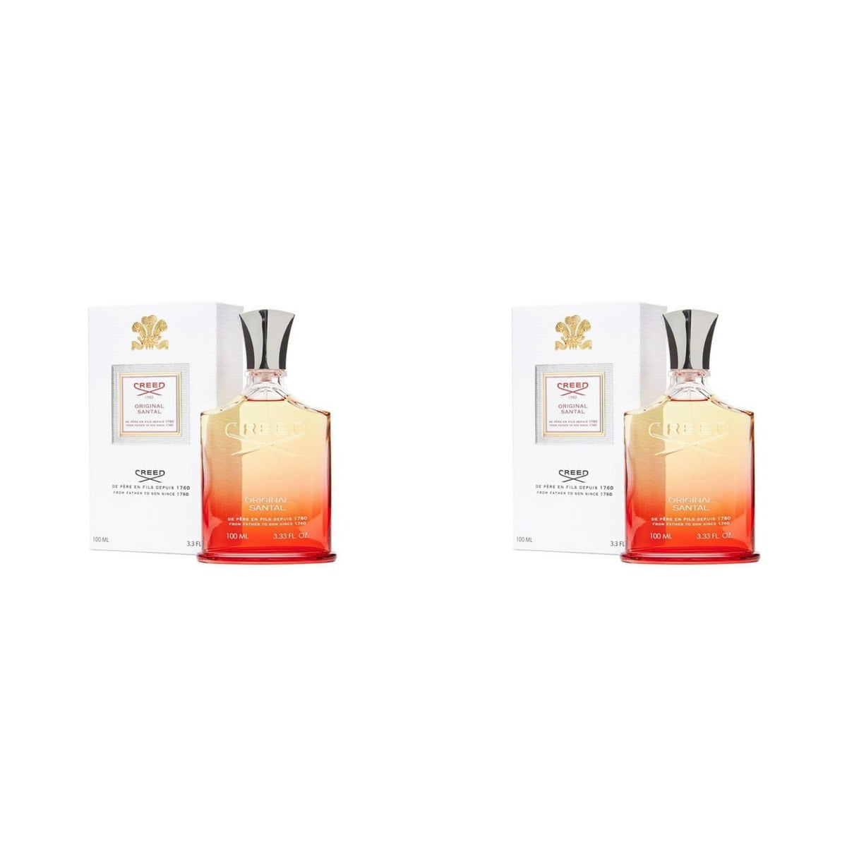 Creed Original santal EDP 100ml - Duo - 2 Bottles (10% OFF)