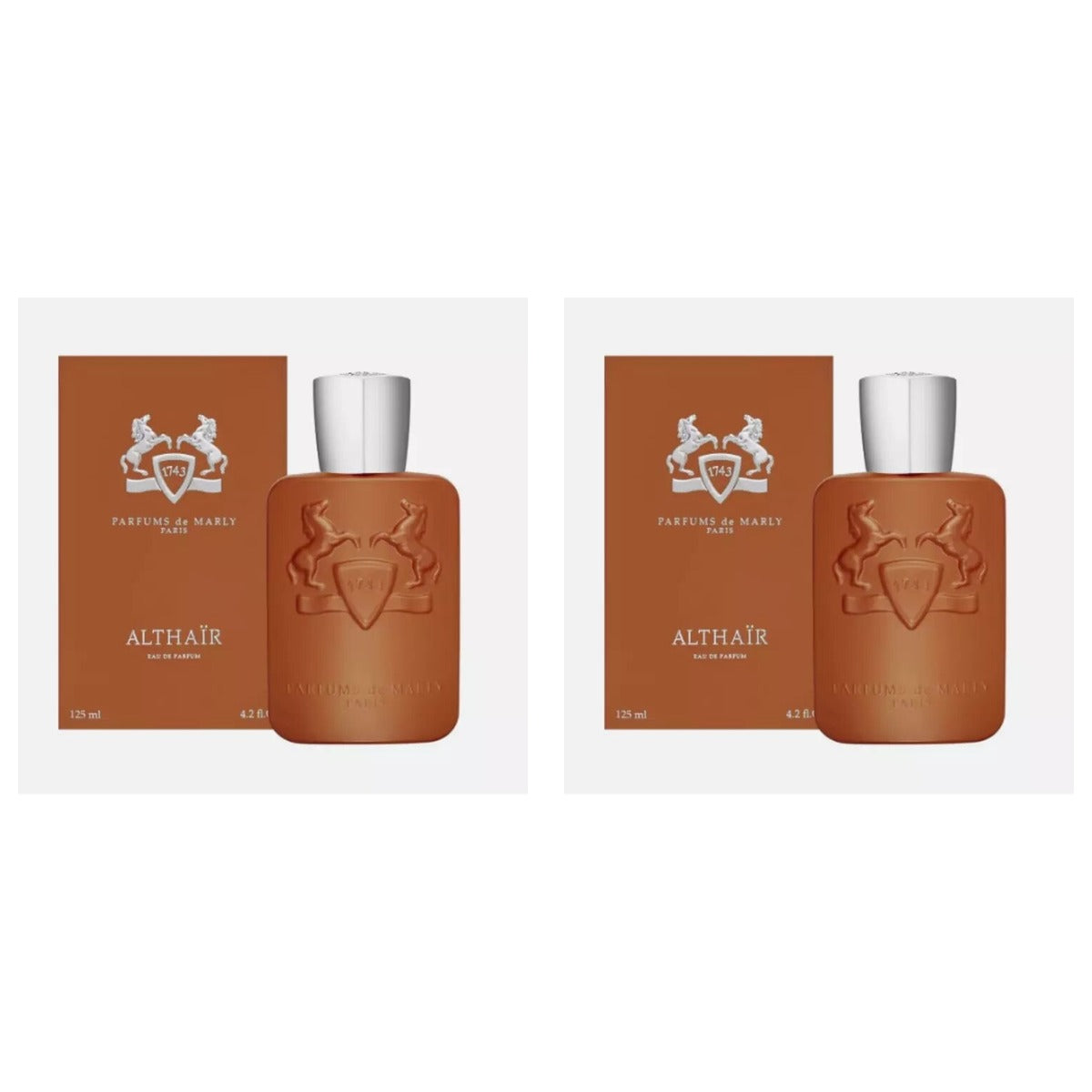 ALTHAIR PARFUMS de MARLY () EDP Parfum 125ml - Duo - 2 Bottles (10% OFF)