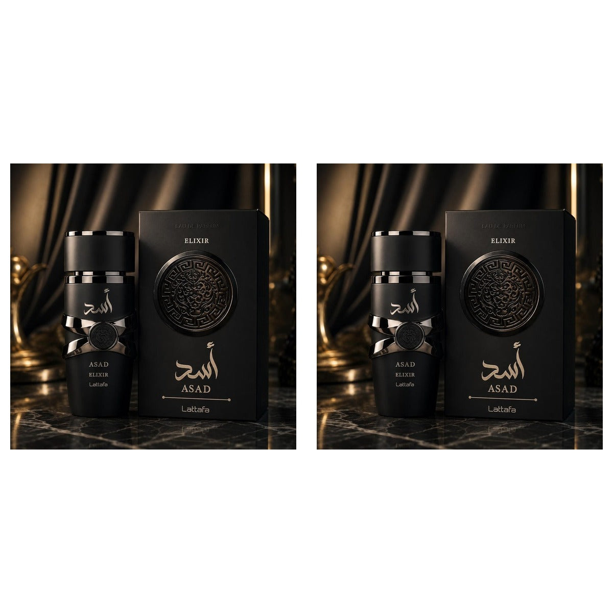 Lattafa Asad Elixir EDP 3.4oz - Duo - 2 Bottles (10% OFF)