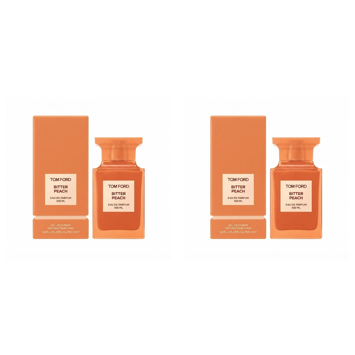 Bitter Peach and Men EDP 100ml - Duo - 2 Bottles (10% OFF)