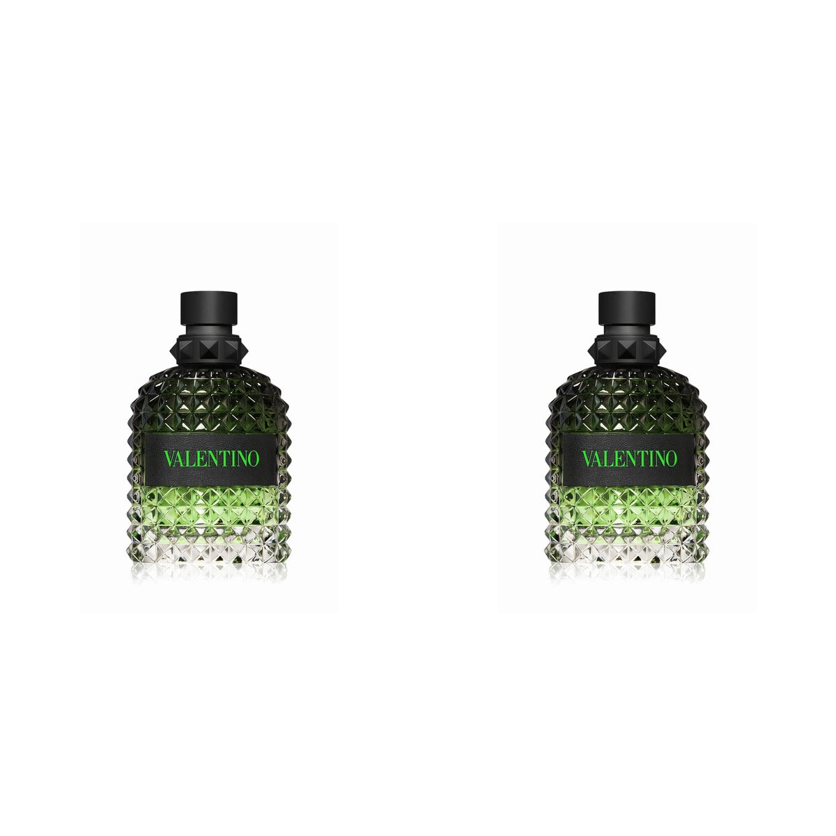 Valentino Uomo Born In Roma Green Stravaganza . EDT 3.4oz - Duo - 2 Bottles (10% OFF)