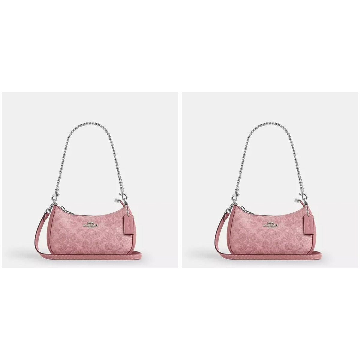 Coach Teri Shoulder Bag Gold Powder Pink - Duo - 2 Pieces (10% OFF)