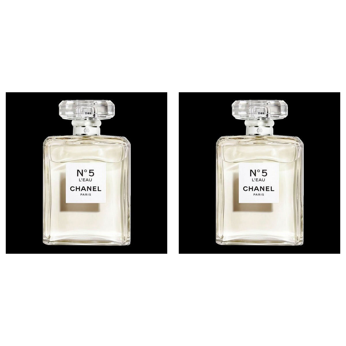 Chanel No 5 L'EAU EDT 100ml - Duo - 2 Bottles (10% OFF)