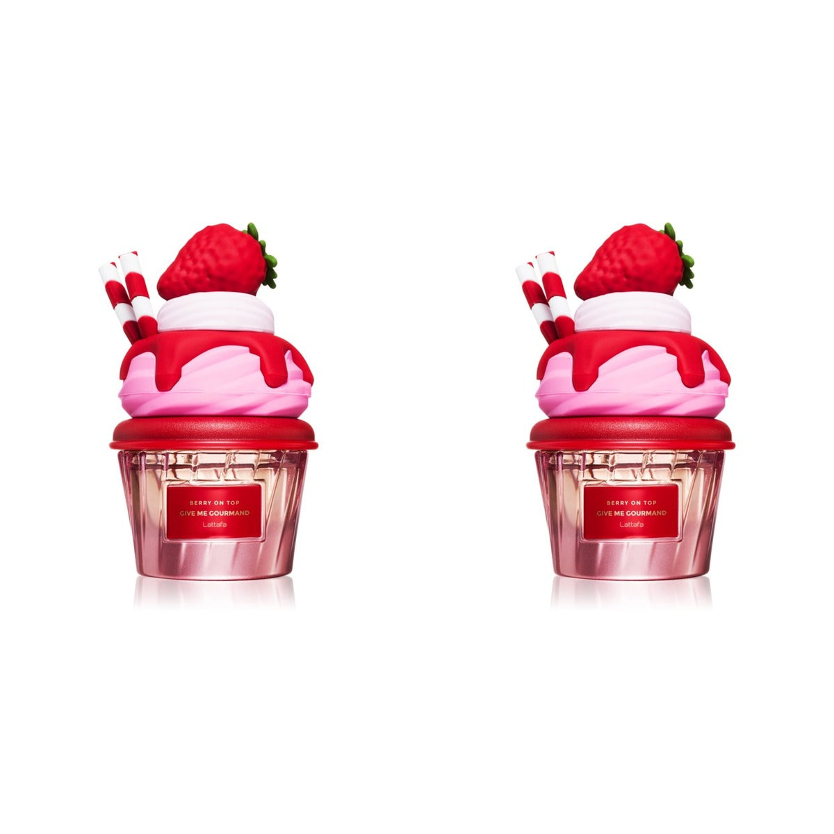 Give Me Gourmand Berry On Top Lattafa EDP 75ml - Duo - 2 Bottles (10% OFF)