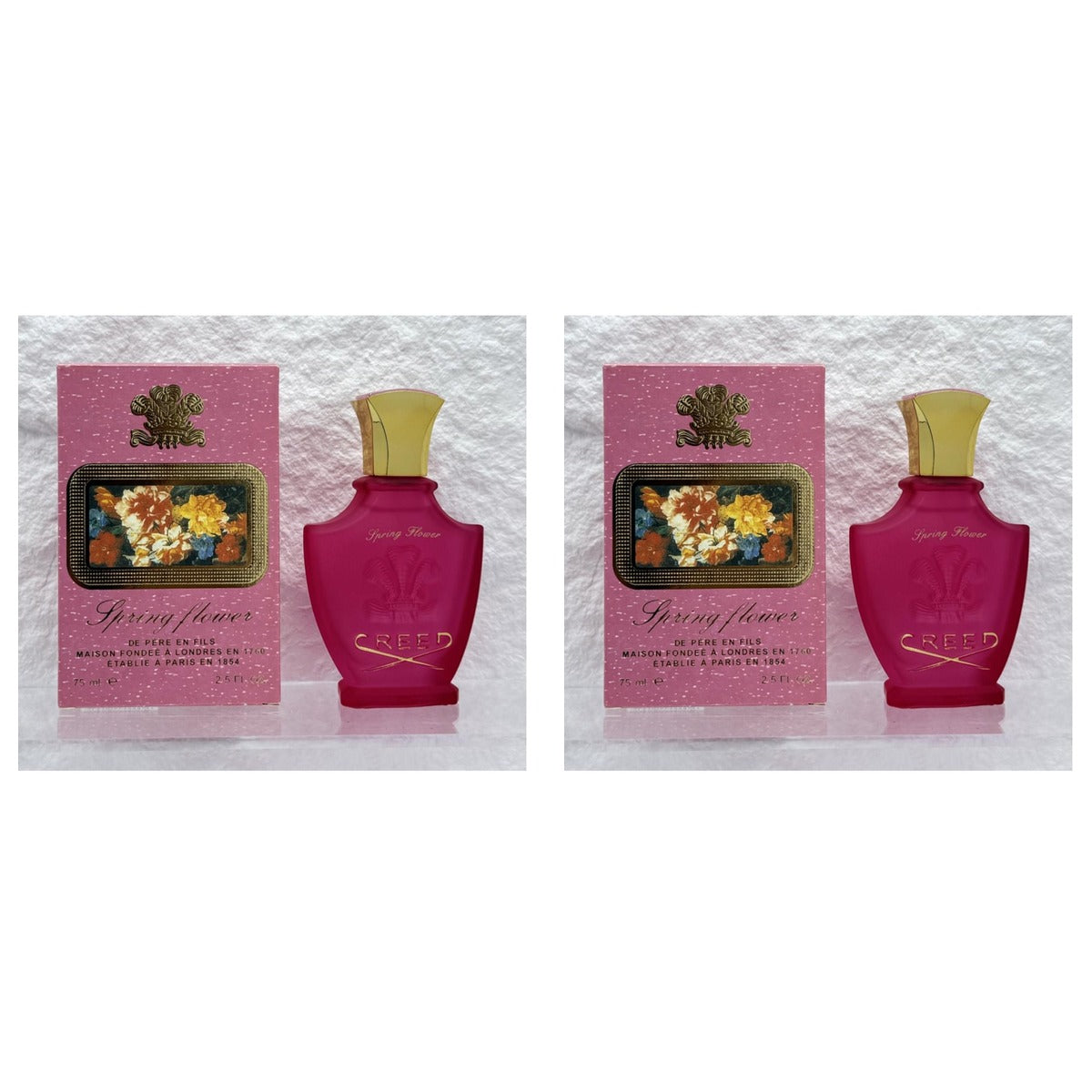 Creed Spring Flower EDP Parfum 75ml - Duo - 2 Bottles (10% OFF)