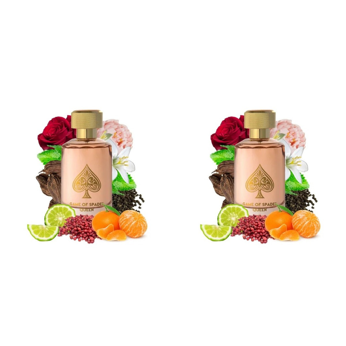 Game Of Spades Queen By Jo Milano EDP 100ml - Duo - 2 Bottles (10% OFF)