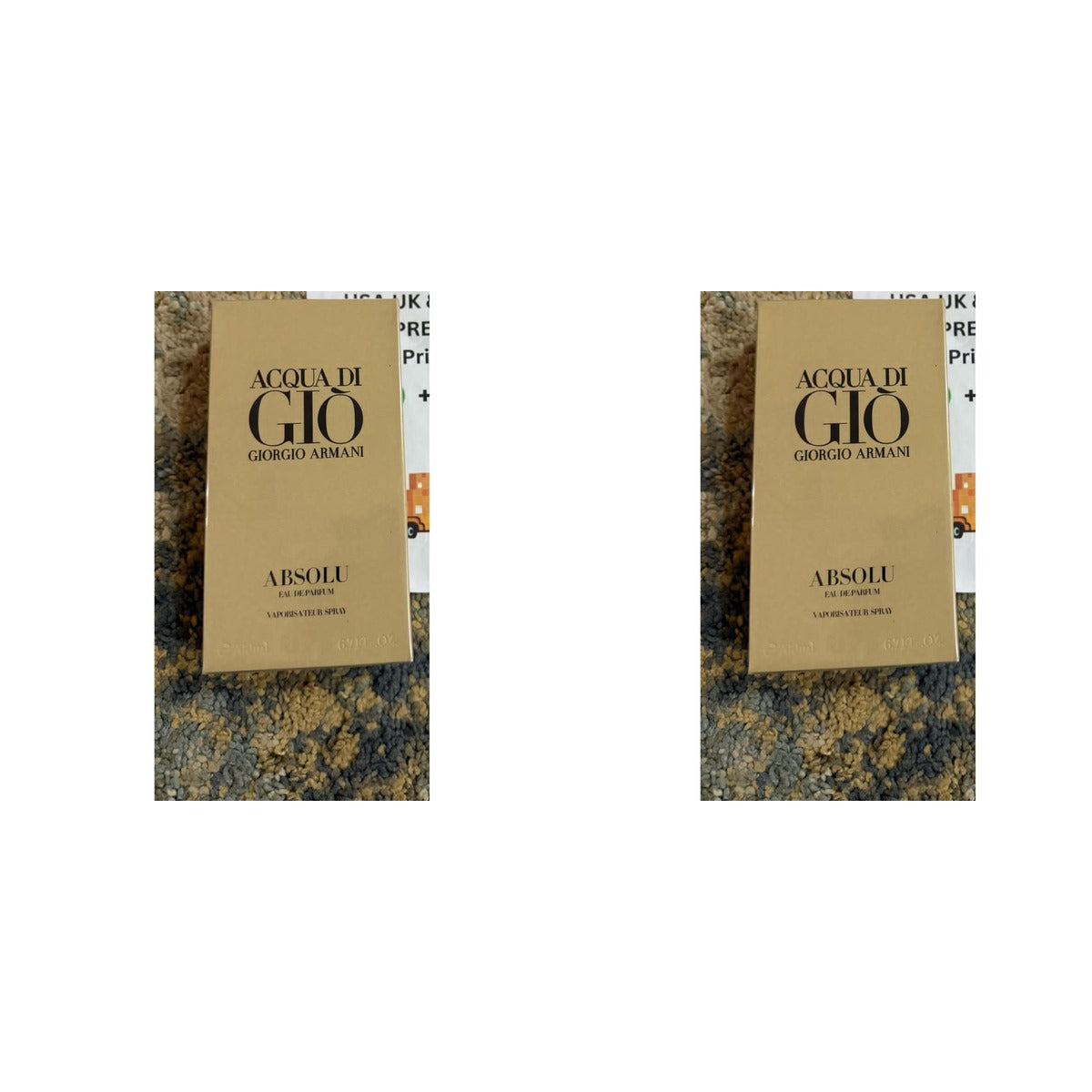 Giorgîo Armanî Acqua Di Gio Vaporisateur EDP 200ml - Duo - 2 Bottles (10% OFF)