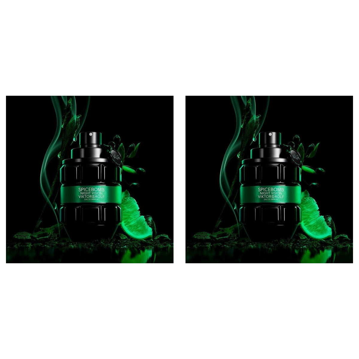 Spicebomb Night Vision by Viktor & Rolf men EDT 3 3.0oz - Duo - 2 Bottles (10% OFF)