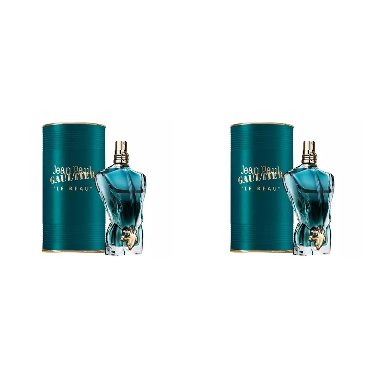 JEAN PAUL GAULTIER LE BEAU EDT 125ml - Duo - 2 Bottles (10% OFF)