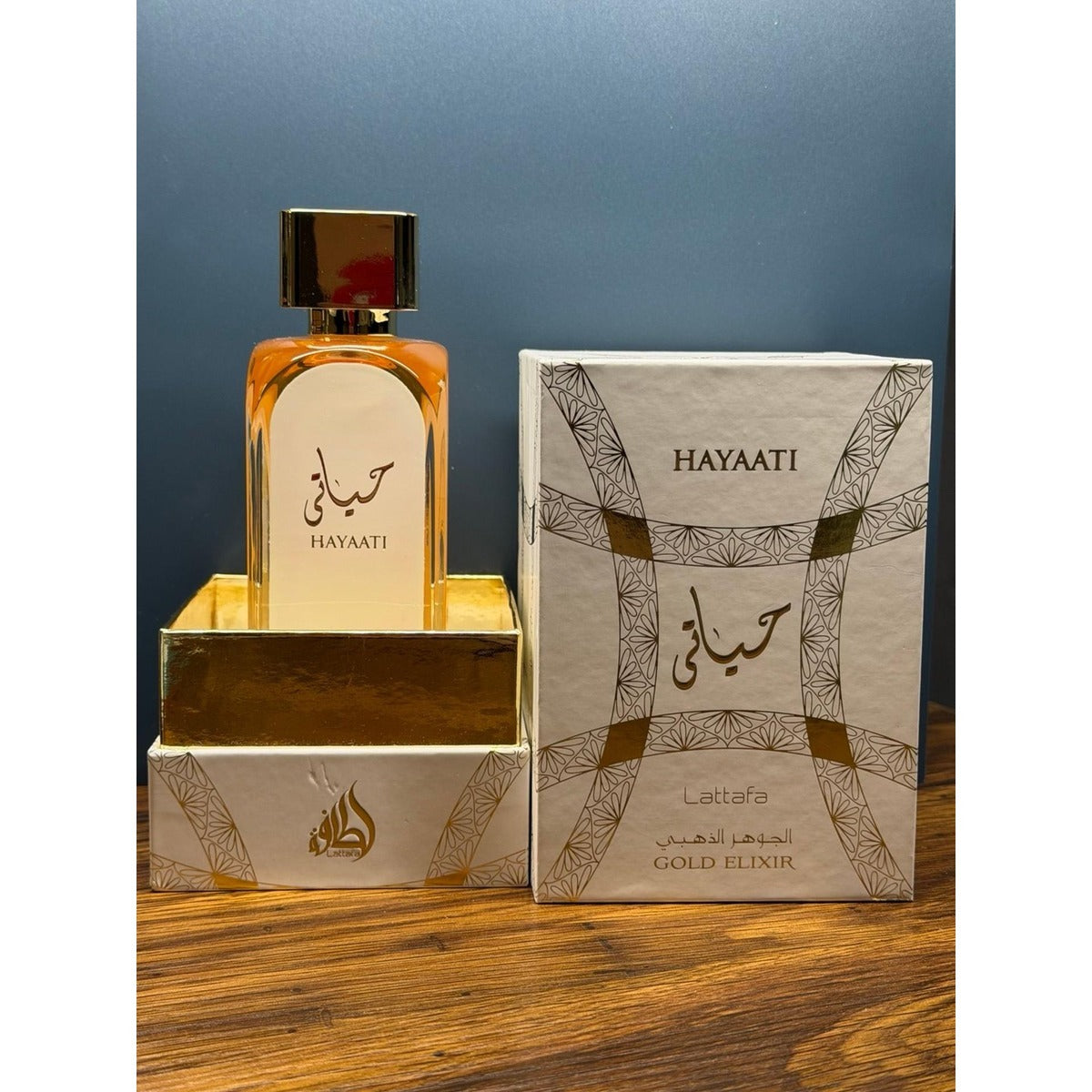 Lattafa Hayaati Gold Elixir EDP 100ml - Single - 1 Bottle