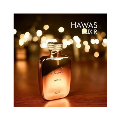 Rasasi Hawas Elixir EDP Intense Fragrance New 100ml - Single - 1 Bottle