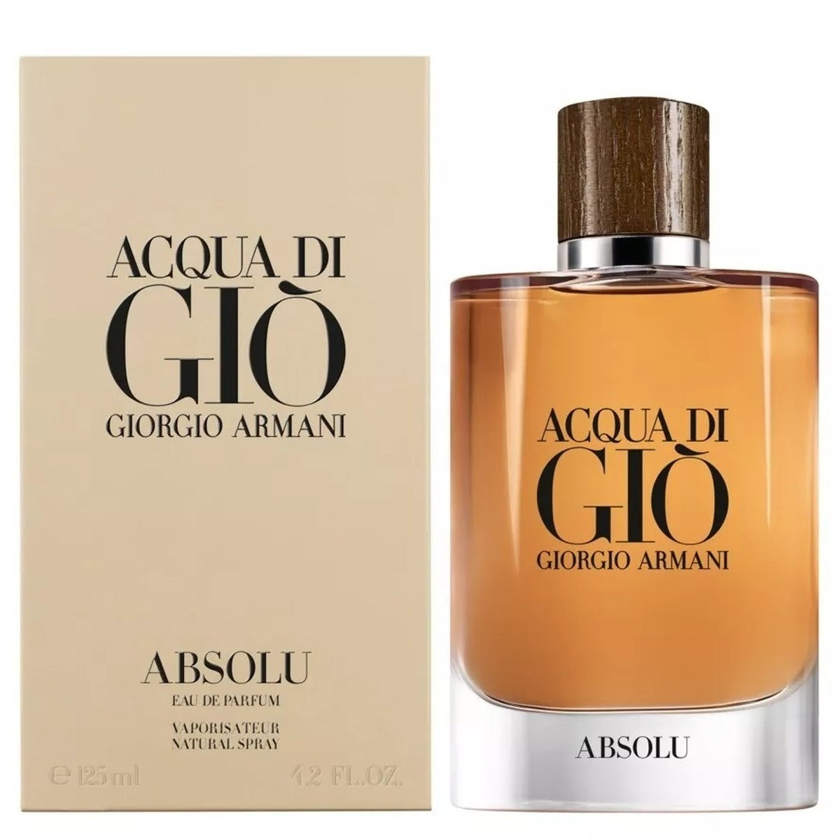 Giorgio Armani Acqua di Gio Absolu Eau de Parfume EDP 4.2oz - Single - 1 Bottle