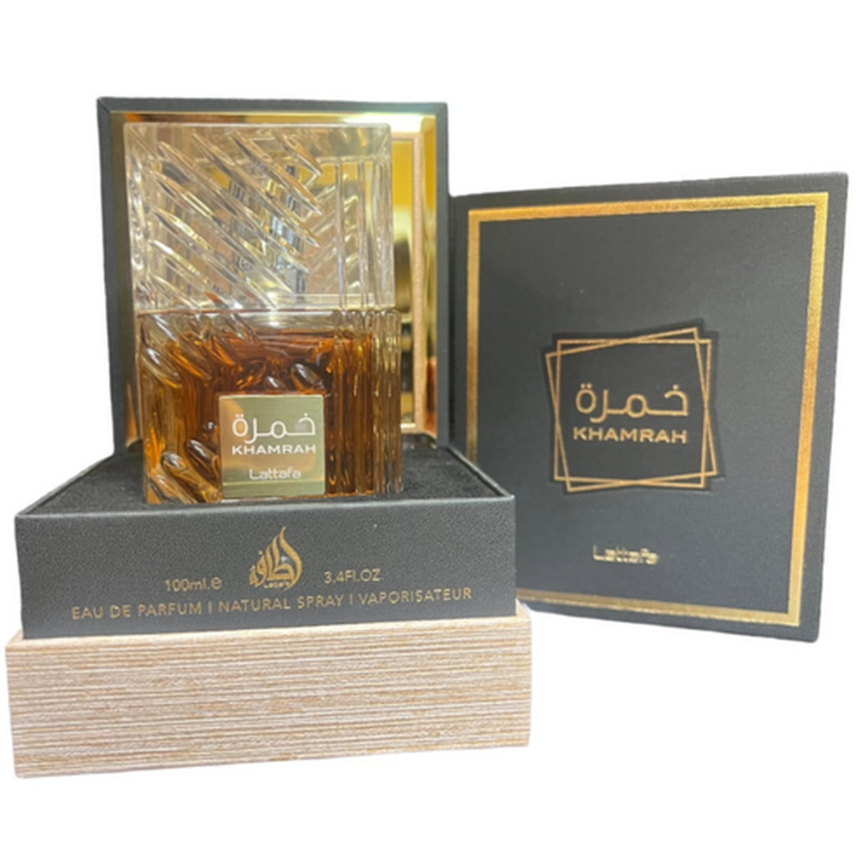 Khamrah KARAZ by Lattafa for EDP 3.4oz - Single - 1 Bottle