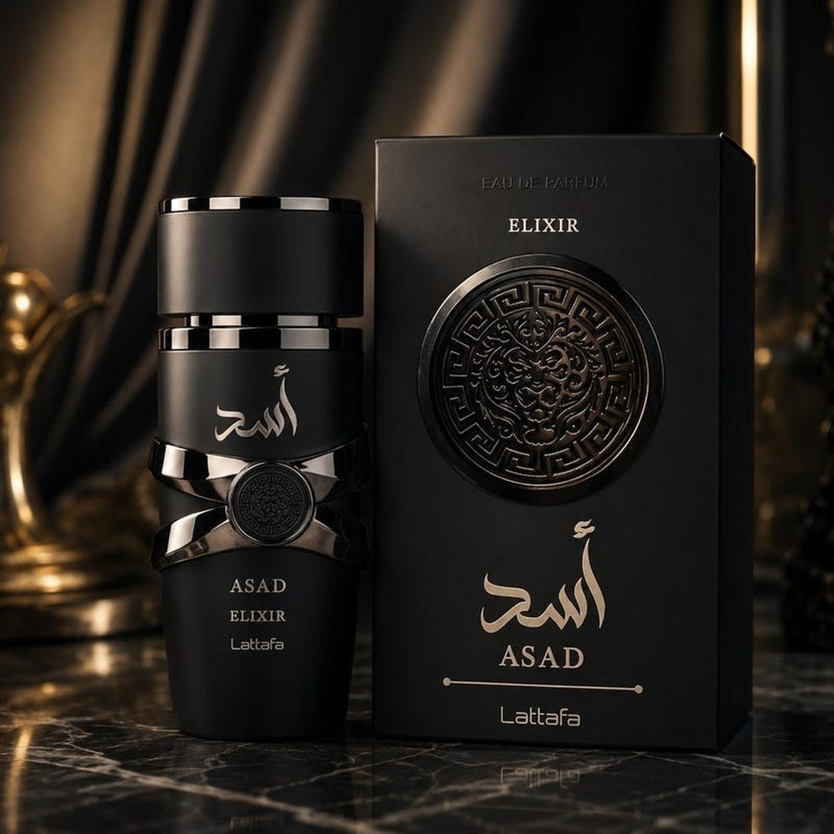 Lattafa Asad Elixir EDP 3.4oz - Single - 1 Bottle