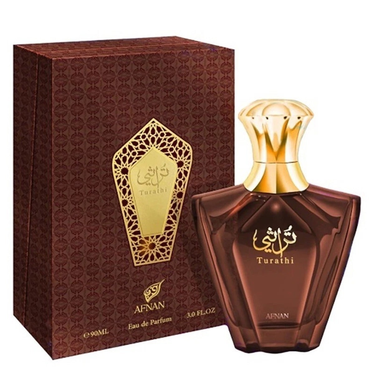 Afnan Turathi Brown Fragrance EDP 3oz - Single - 1 Bottle