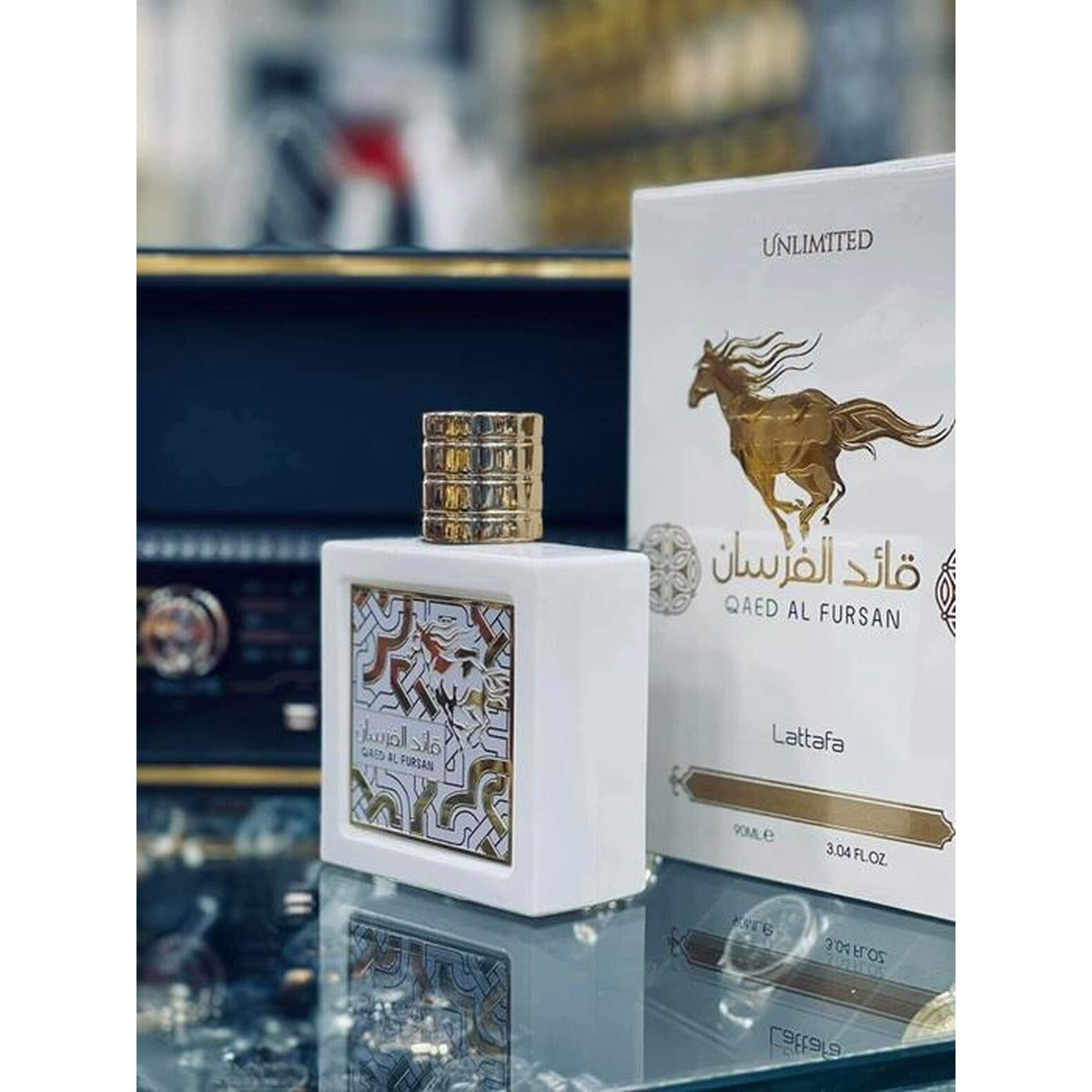 Qaed Al Fursan Unlimited by Lattafa for EDP 3.04oz - Single - 1 Bottle