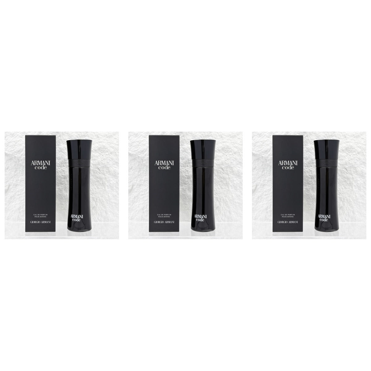 Armani Code by Giorgio Armani EDP 4.2oz - Trio - 3 Bottles (20% OFF)