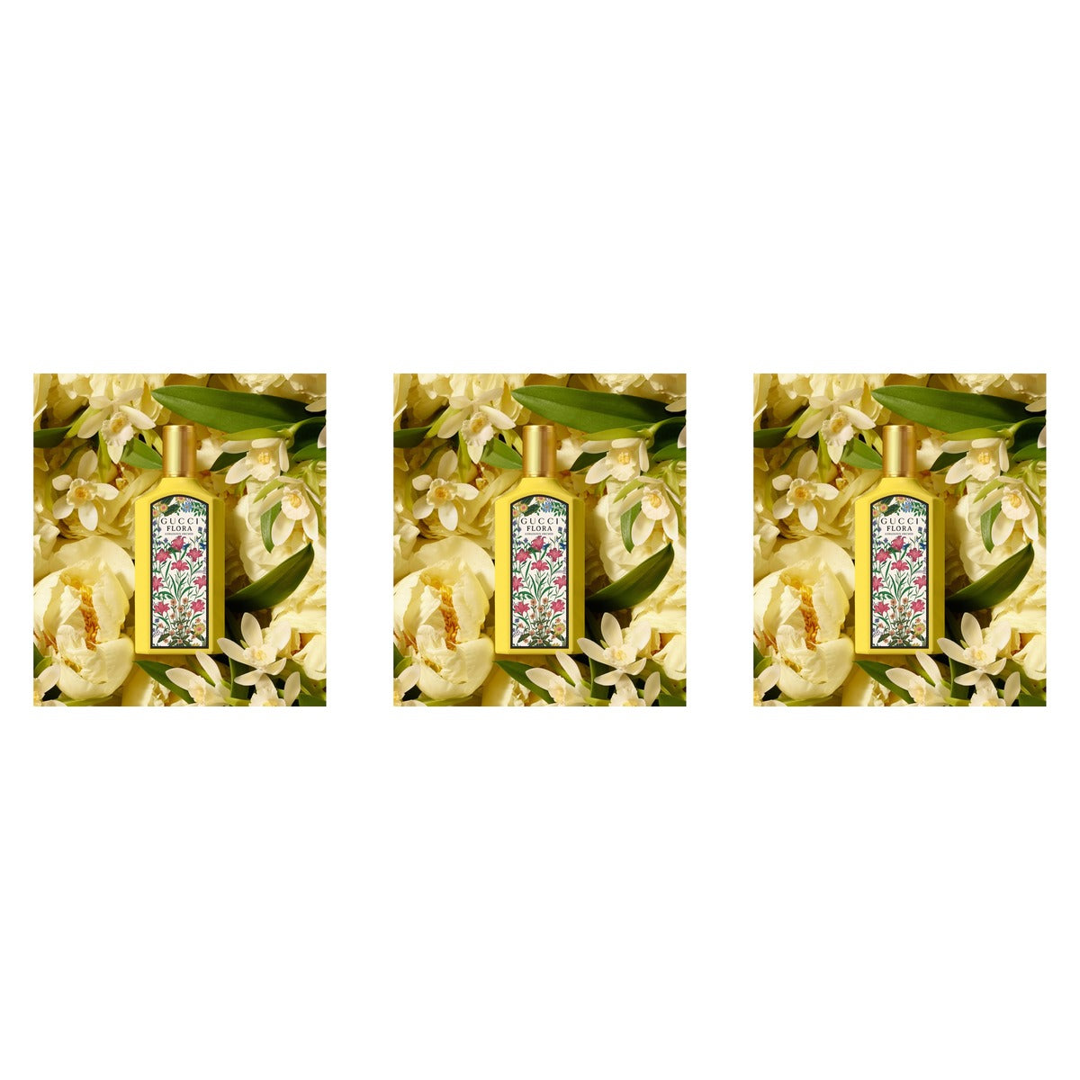 Gucci Flora Gorgeous Orchid EDP 100ml - Trio - 3 Bottles (20% OFF)