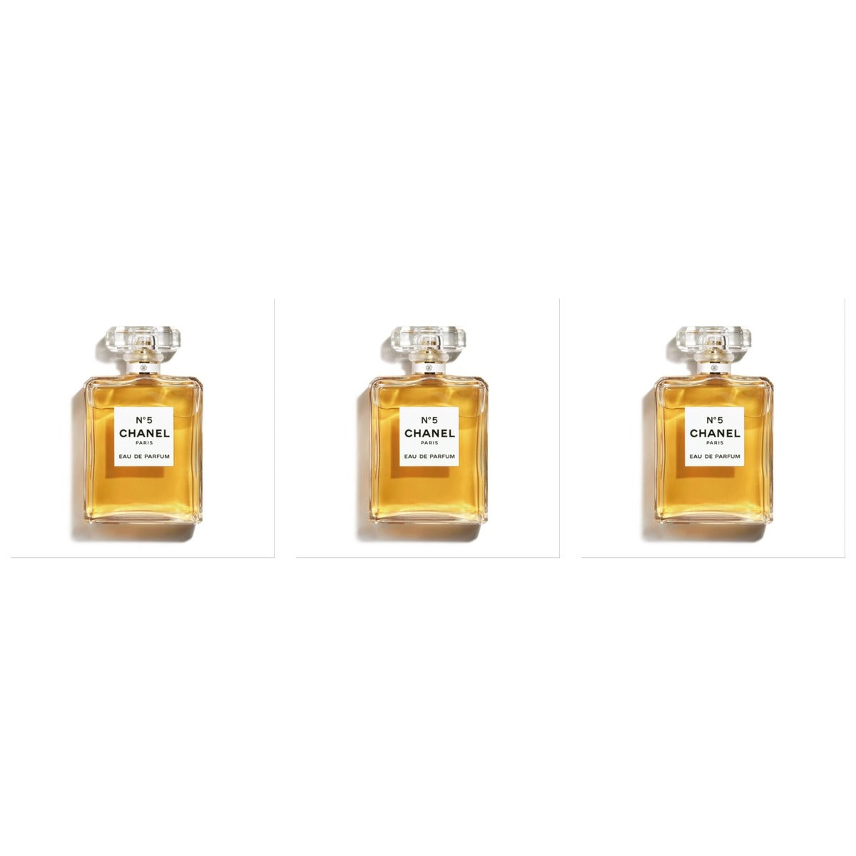 CHANEL Chanel No 5 EDP 3.4oz - Trio - 3 Bottles (20% OFF)